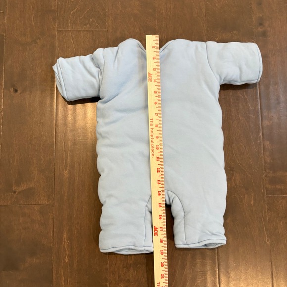 Baby Merlin's Magic Sleepsuit Kids Large 6-9 Months Blue Cotton Transition Suit - Picture 6 of 10